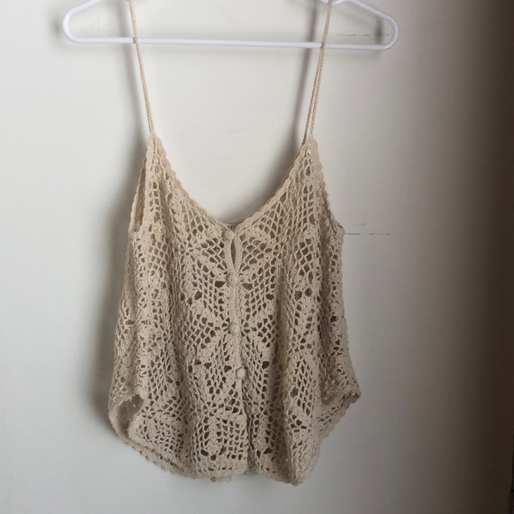 Crochet tank top